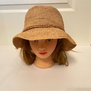 Tommy Bahama Tan Straw Hat